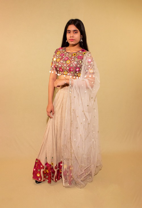 Floral Elegance Lehenga